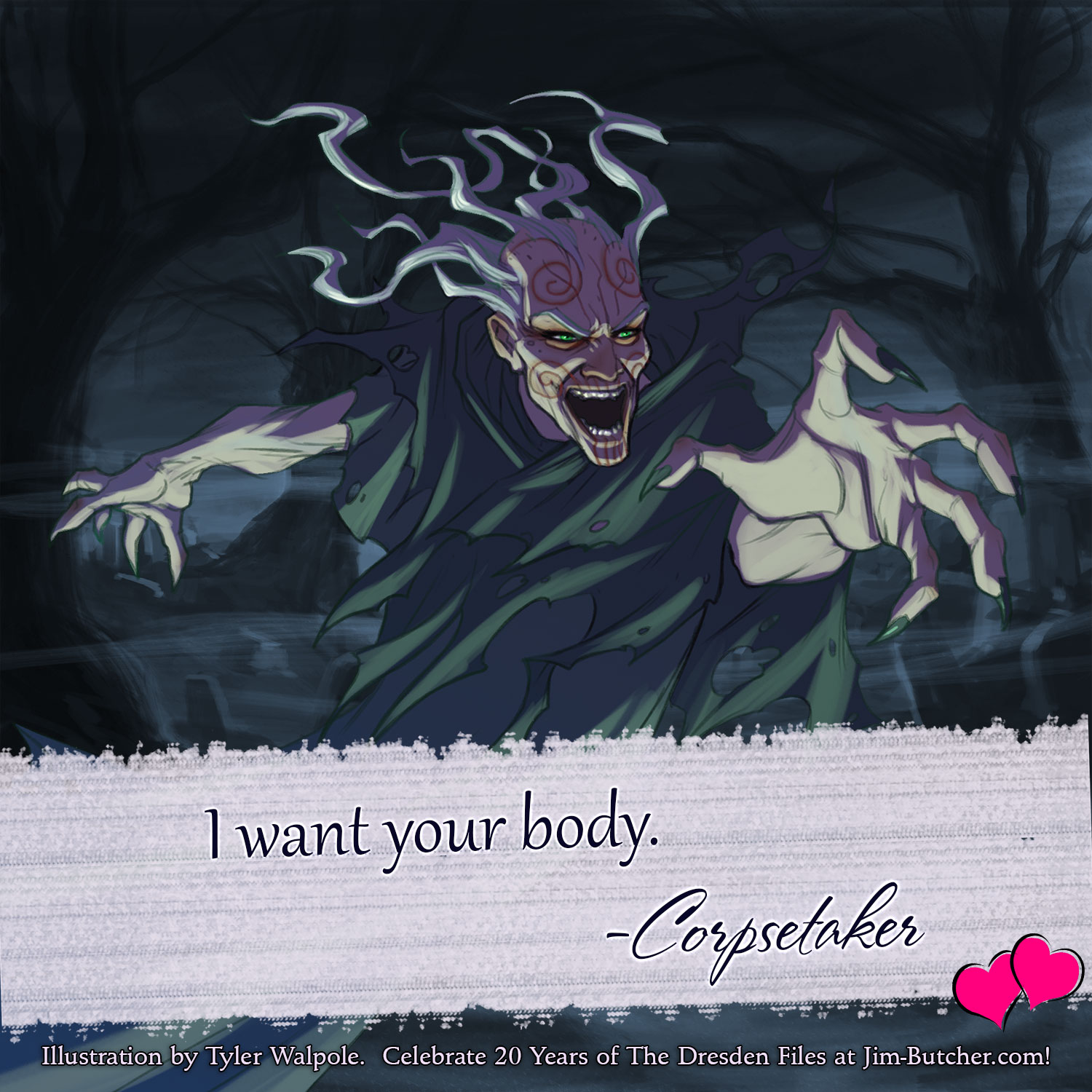 Corpsetaker: I want your body.
