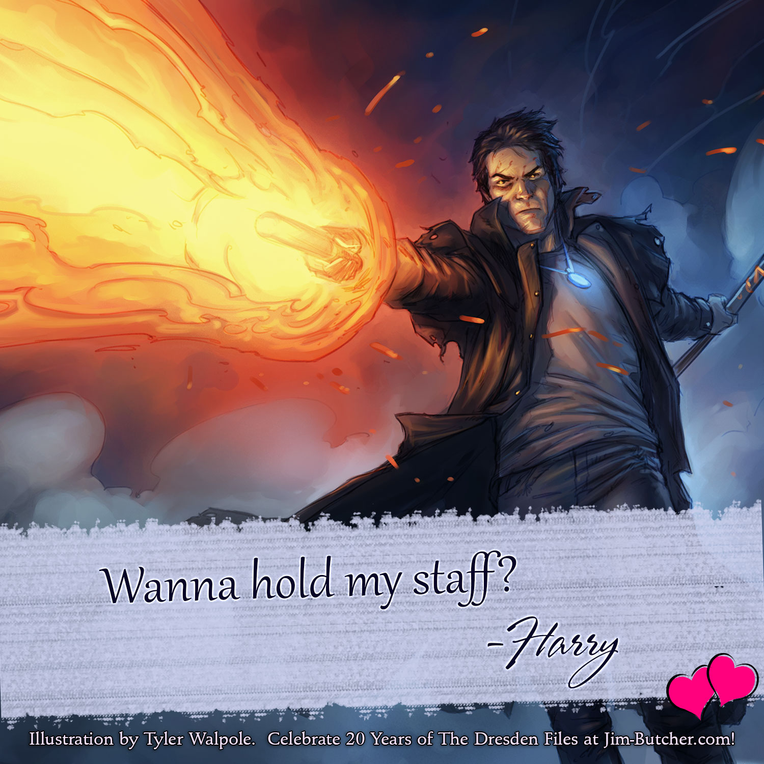 Harry: Wanna hold my staff?