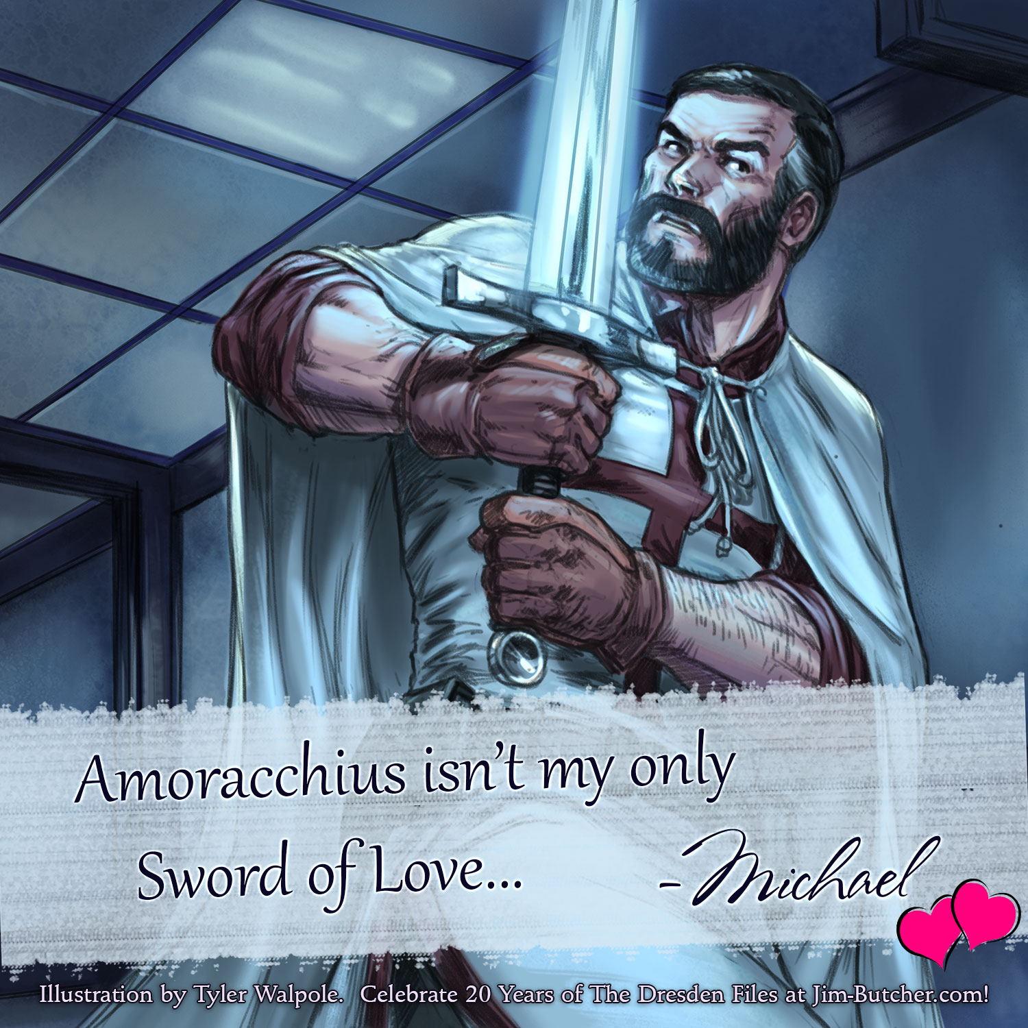 Michael: Amoracchius isn't my only Sword of Love...