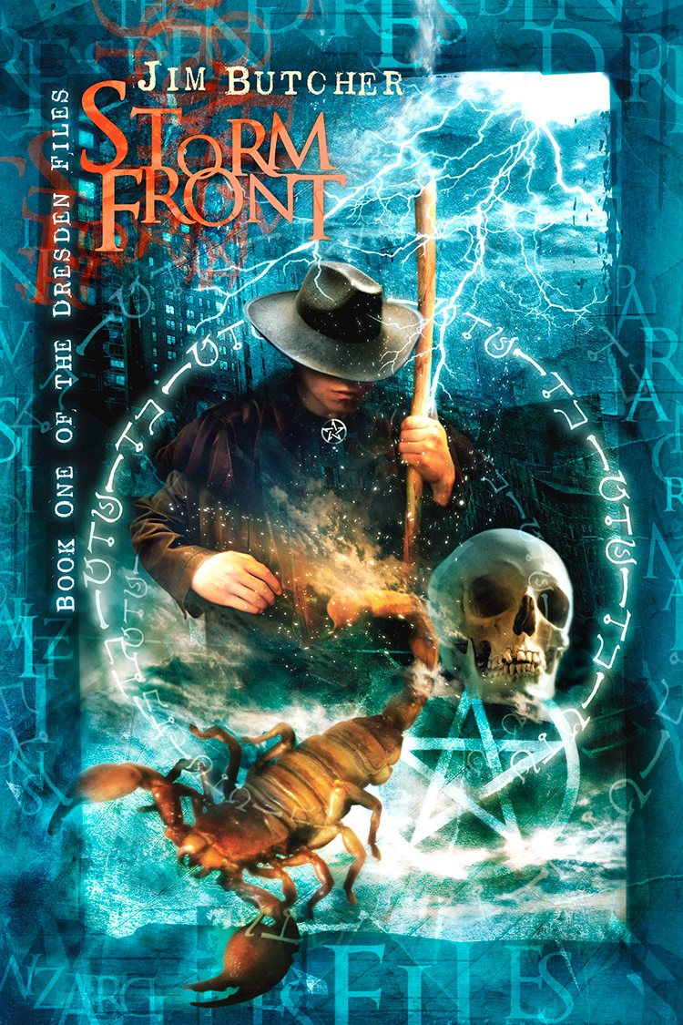 Subterranean Press edition of Storm Front, cover by Vincent Chong
