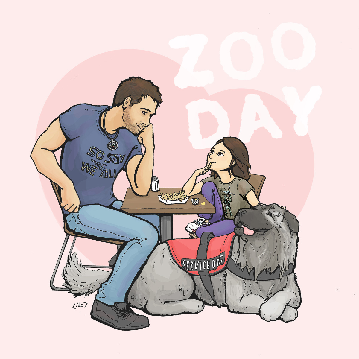 Zoo Day by Danielle Camorlinga