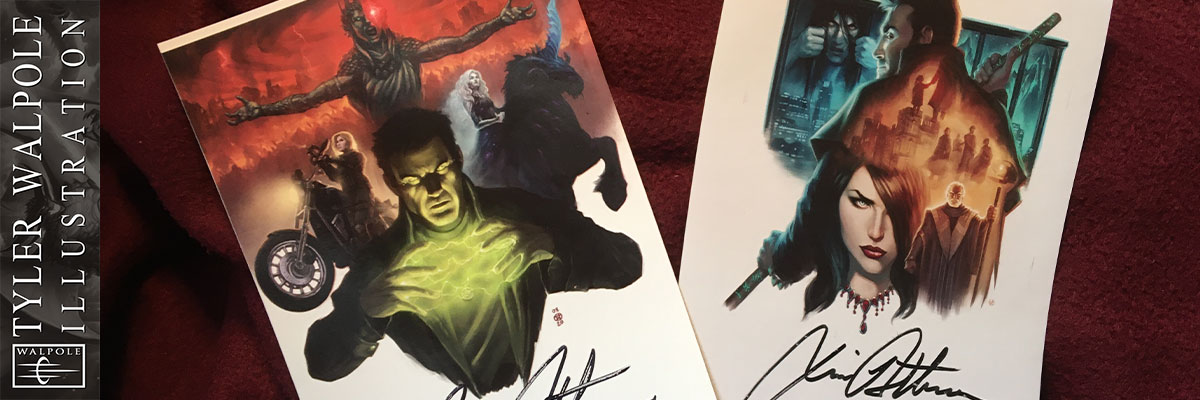 Autographed Peace Talks and Battle Ground bookplates by Tyler Walpole