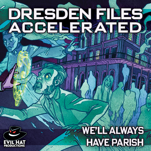 Cover art for Dresden Files Accelerated: We'll Always Have Parish